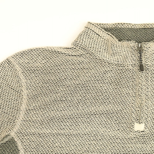 Weird Fish Mens Grey Acrylic Pullover Sweatshirt Size XL