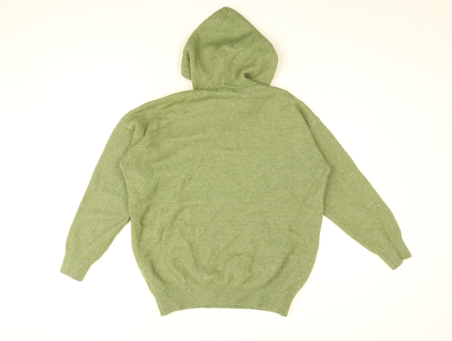 Jacamo Mens Green Polyester Pullover Hoodie Size L