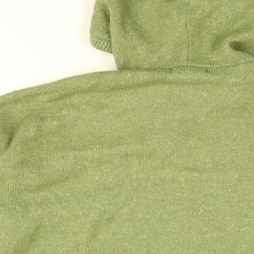 Jacamo Mens Green Polyester Pullover Hoodie Size L