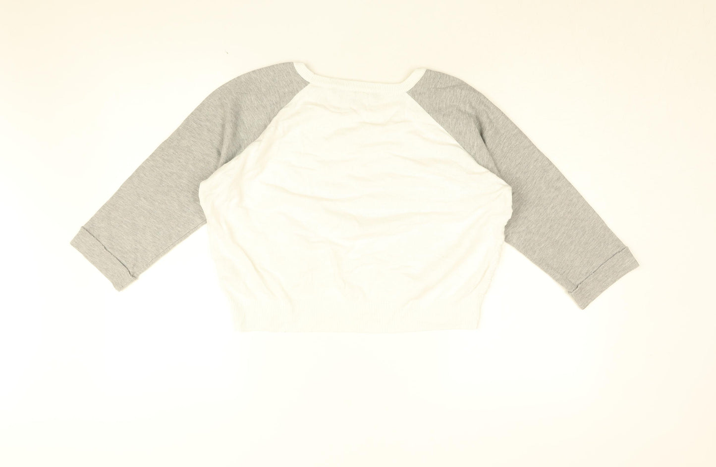 French Connection Womens White Cotton Basic T-Shirt Size S Round Neck