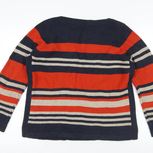 Isle Multicoloured Striped Pullover Jumper 14-16