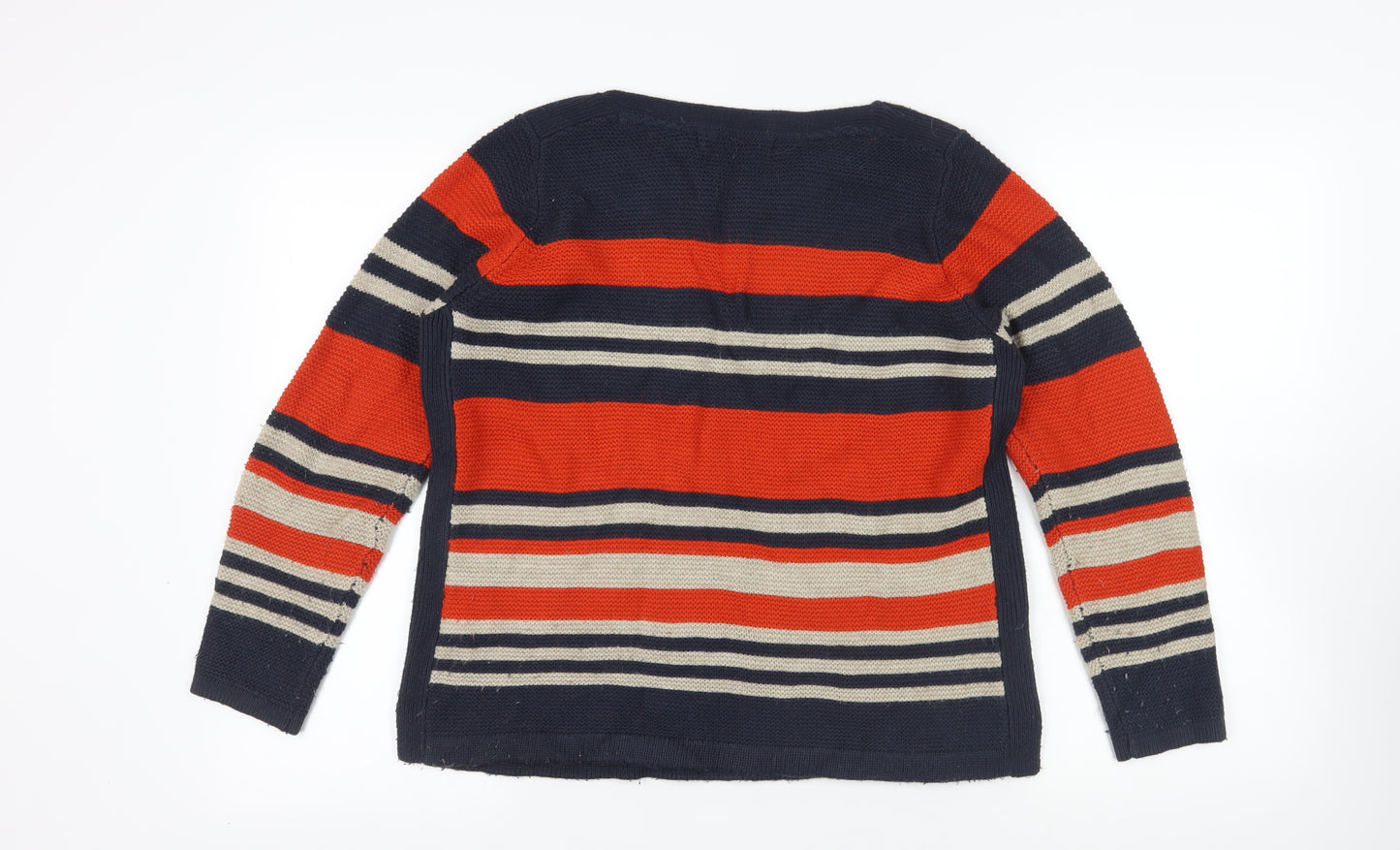 Isle Multicoloured Striped Pullover Jumper 14-16