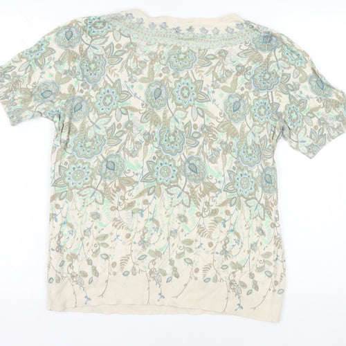 Monsoon XL Multicoloured Floral Pullover Jumper