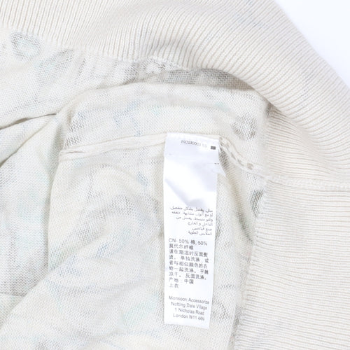 Monsoon XL Multicoloured Floral Pullover Jumper