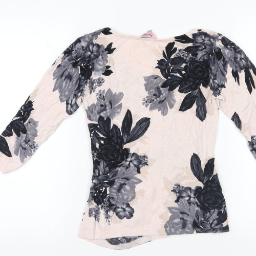 Phase Eight Floral Knit Pullover Jumper UK 10