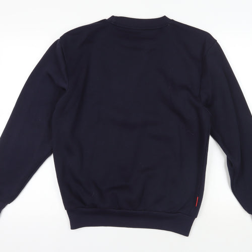 Slazenger Blue Crew Neck Sweatshirt S Men's Sports