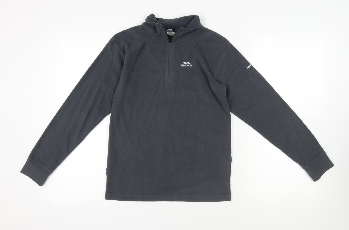 Trespass Grey 1/4 Zip Fleece Boys Sweatshirt 11-12 Years