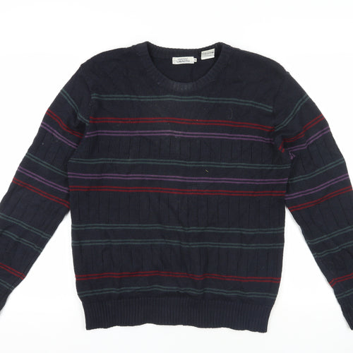 Savatini Multicoloured Striped Wool Acrylic Jumper