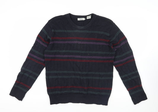 Savatini Multicoloured Striped Wool Acrylic Jumper