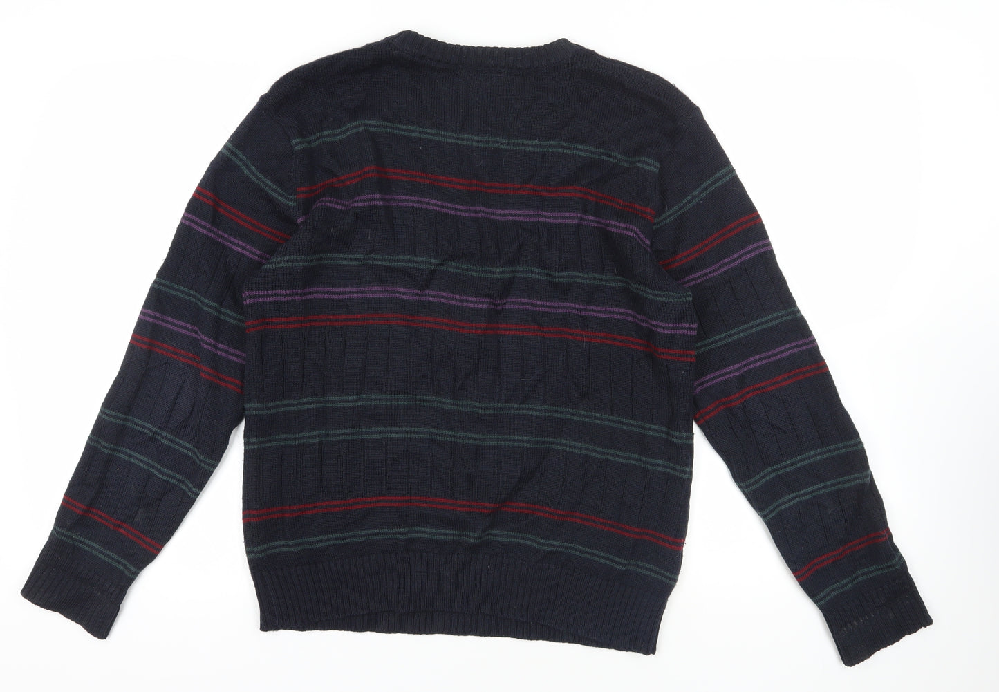 Savatini Multicoloured Striped Wool Acrylic Jumper