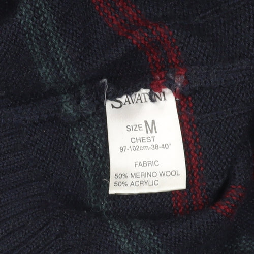 Savatini Multicoloured Striped Wool Acrylic Jumper