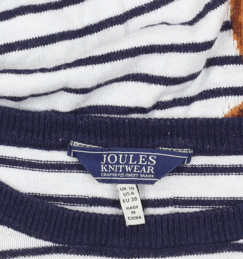 Joules Multicoloured Dog Jumper UK 10