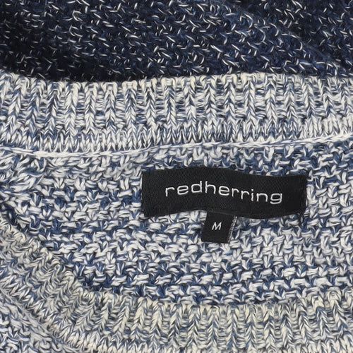 Red Herring Blue Knit Pullover Jumper Medium