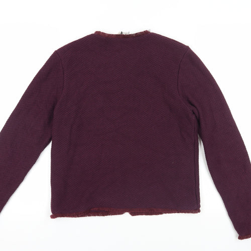 Kettlewell Purple Jacket, Size M, Casual Cotton Blend