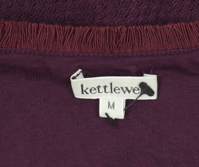 Kettlewell Purple Jacket, Size M, Casual Cotton Blend