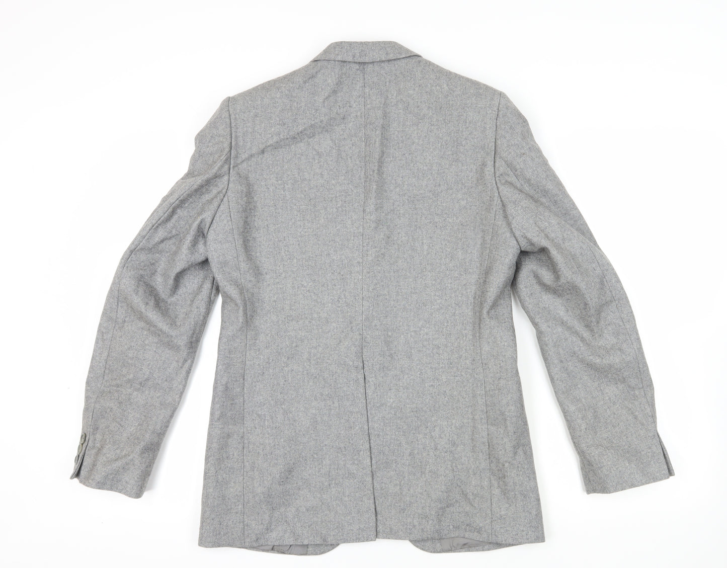 Falconry Designs Grey Blazer Size 38, Single-Breasted, Formal