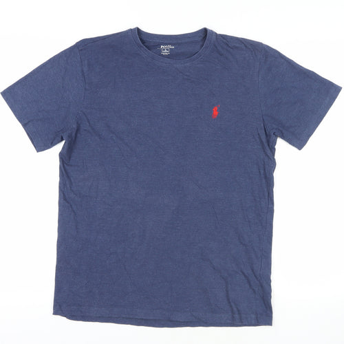 Polo Ralph Lauren Blue T-Shirt, Size L, Slim Fit