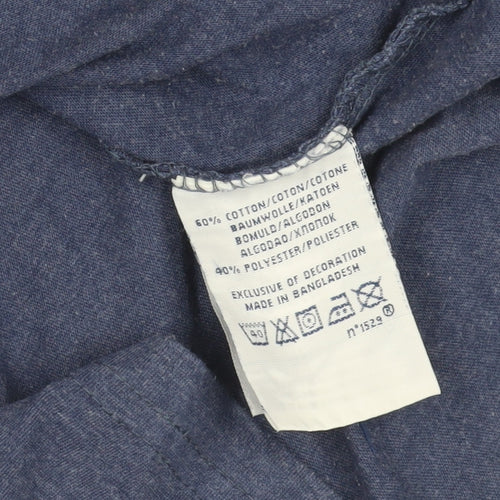 Polo Ralph Lauren Blue T-Shirt, Size L, Slim Fit