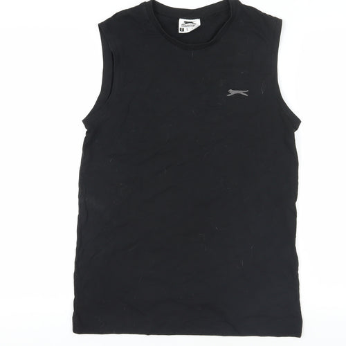 Slazenger Black Sleeveless T-Shirt S