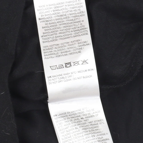 Slazenger Black Sleeveless T-Shirt S