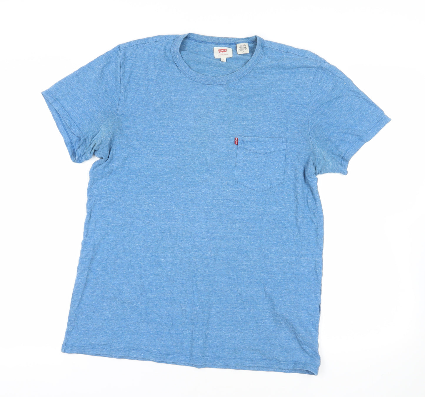 Levi's Blue Crew Neck T-Shirt - Medium