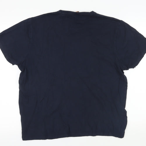 Ben Sherman Navy Blue XL Men's Cotton T-Shirt