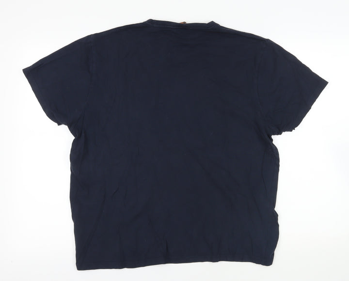 Ben Sherman Men's Navy Blue T Shirt XL