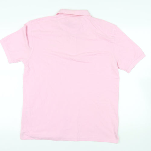 Slazenger Pink Polo Shirt Medium