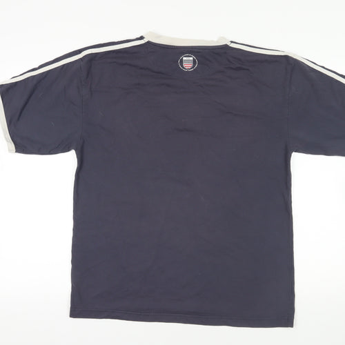 USA Blue XL T-Shirt, Short Sleeve, Regular Fit