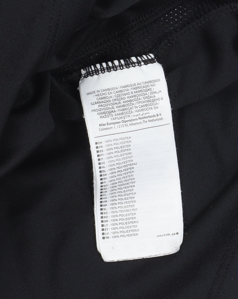 Nike Black Dri-Fit Men's T-Shirt, Size L, Athletic