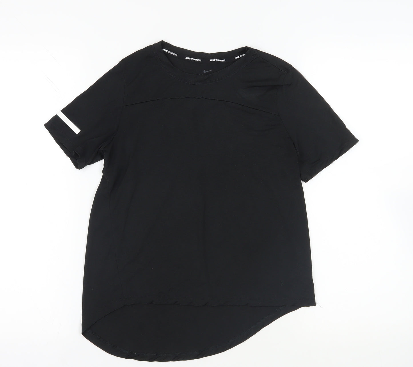 Nike Black Running T-Shirt S, Lightweight & Moisture-Wicking