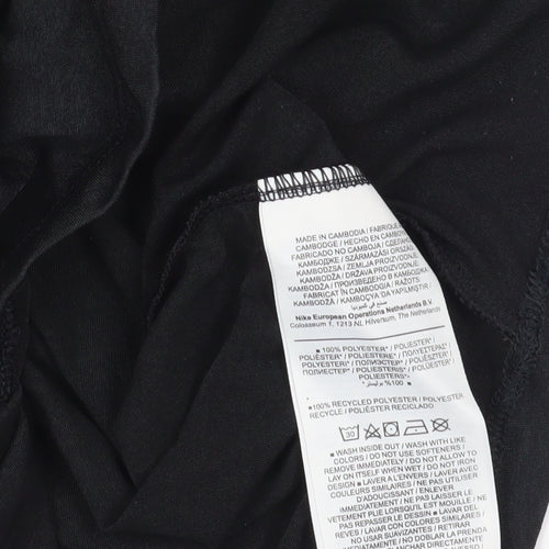 Nike Black Running T-Shirt S, Lightweight & Moisture-Wicking