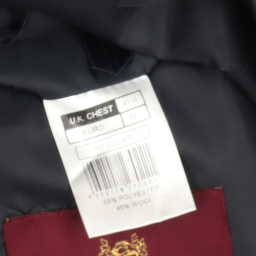 Marks and Spencer Navy Double Breasted Blazer 42