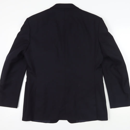 Marks and Spencer Black Wool Blazer, Size 40