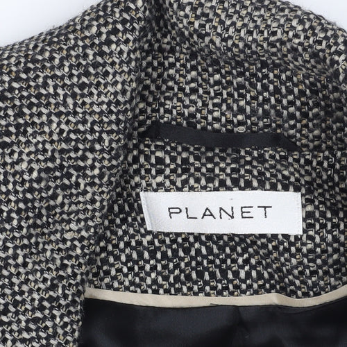 Planet Grey Tweed Blazer, Size 12, Classic Style