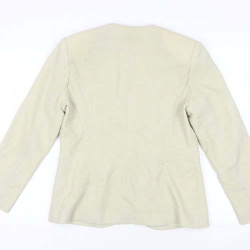 Mandy Marsh Beige Wool Blazer Size 10