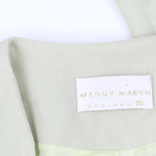 Mandy Marsh Beige Wool Blazer Size 10