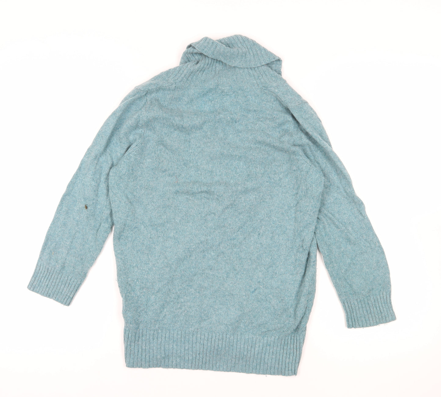 Marks and Spencer Blue Wrap Jumper, Size 12