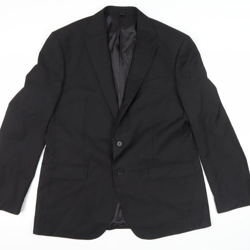 Marks and Spencer Black Blazer 42 XL Formal Jacket