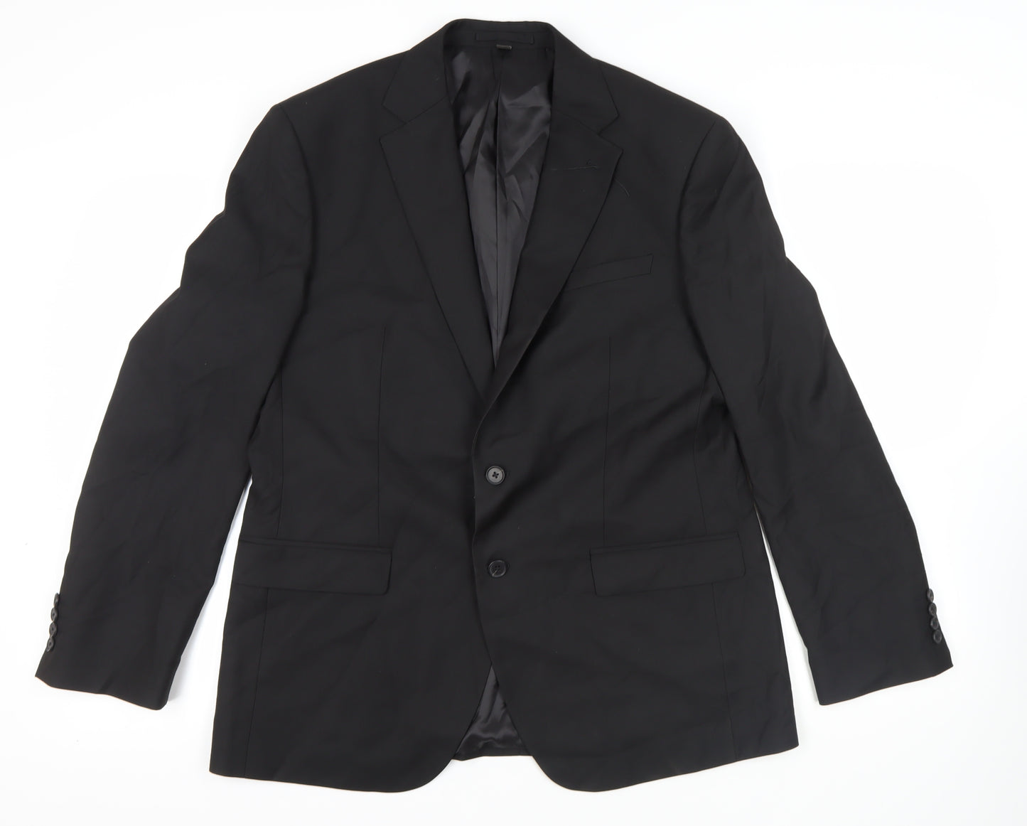 Marks and Spencer Black Blazer 42 XL Formal Jacket