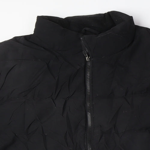 Gap Mens Beige Puffer Jacket Coat Size M Zip
