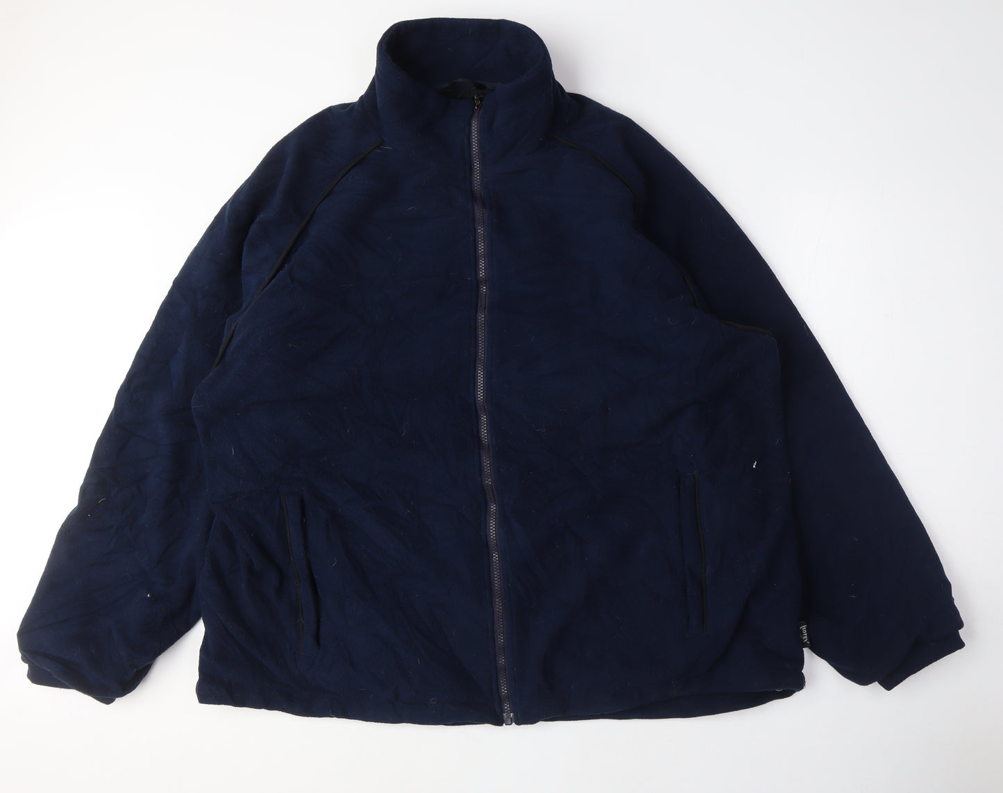 Regatta Mens Blue Polyester Full Zip Sweatshirt Size 2XL