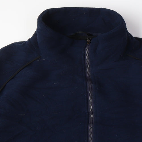 Regatta Mens Blue Polyester Full Zip Sweatshirt Size 2XL