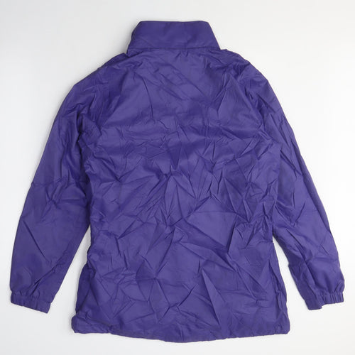 Regatta Womens Purple Anorak Coat Size 14 Zip