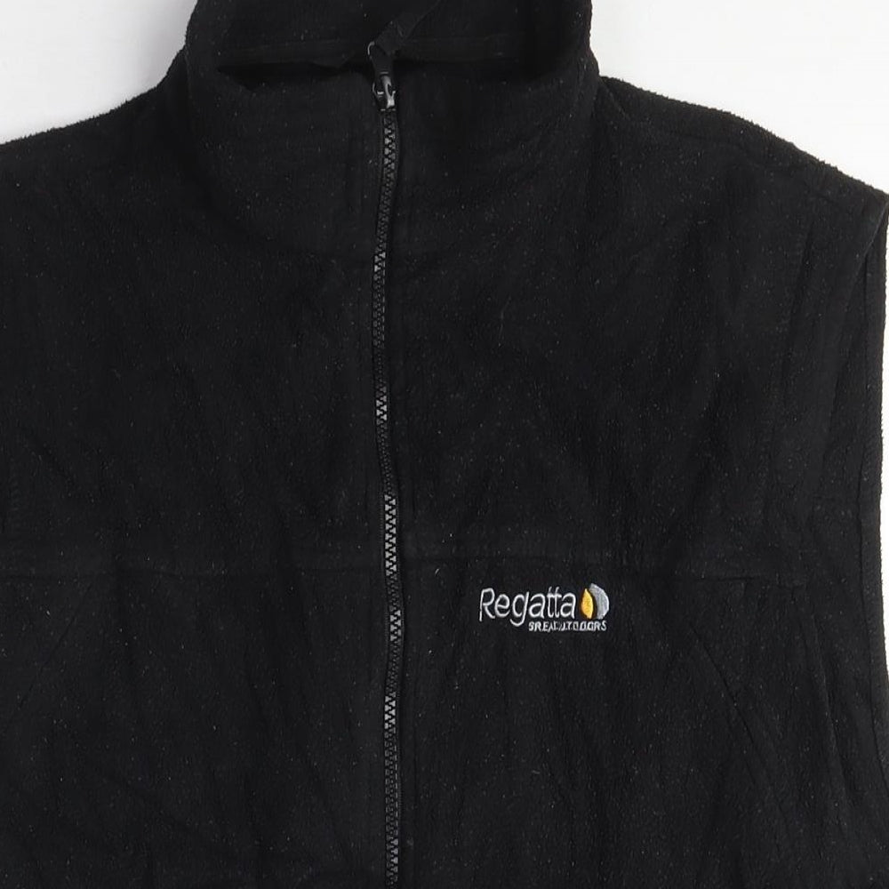 Regatta Mens Black Gilet Jacket Size L Zip