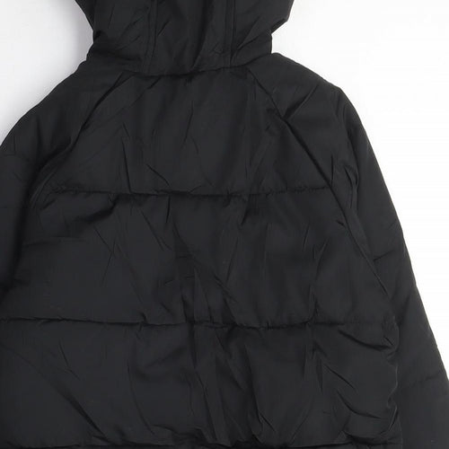 McKenzie Boys Black Puffer Jacket Coat Size 5-6 Years Zip