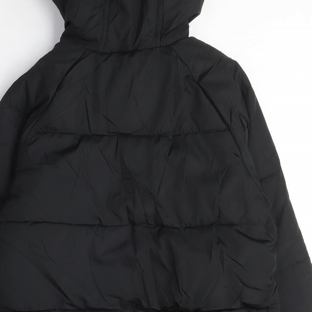 McKenzie Boys Black Puffer Jacket Coat Size 5-6 Years Zip