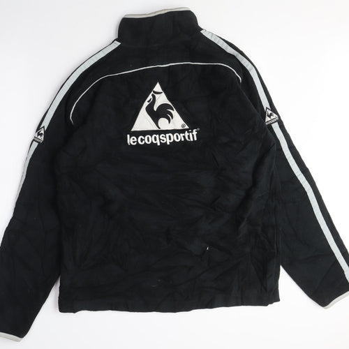 le coq sportif Mens Black Polyester Pullover Sweatshirt Size L - Queens Park Rangers FC