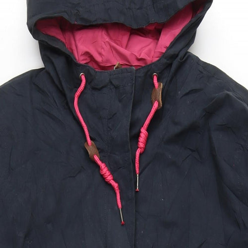 Seasalt Womens Blue Anorak Coat Size 18 Zip