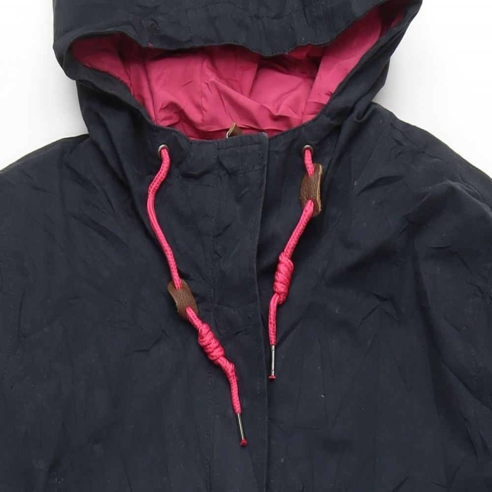 Seasalt Womens Blue Anorak Coat Size 18 Zip